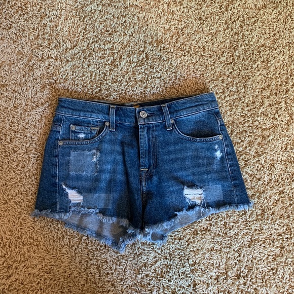 Seven for all mankind Jean shorts - Picture 2 of 5